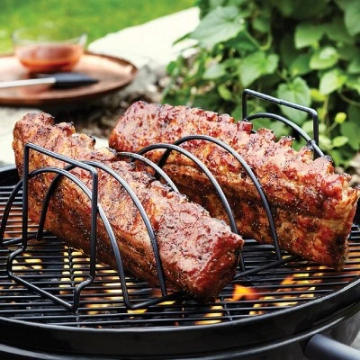 Nonstick Reversible Rib Rack - Outset 1 Nonstick Reversible Rib Rack - Outset