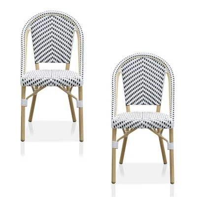 3pc Arna Patio Chair Set With Side Table - MiBasics 1 3pc Arna Patio Chair Set With Side Table - MiBasics