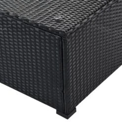 10pc Wicker Patio Sectional Seating Set With Cushion - Black/Beige - GODEER -Garden Furniture Store GUEST 00ca17c2 b711 4388 ba64 a4a2b9f1cb2e