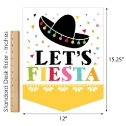 Big Dot Of Happiness Let's Fiesta - Outdoor Home Decorations - Double-Sided Mexican Fiesta Garden Flag - 12 X 15.25 Inches -Garden Furniture Store GUEST 01ded939 f3a4 4a7f 9e46 0291c5bed091