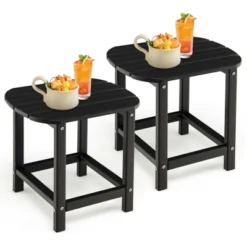 Tangkula 2PCS 18" Patio Adirondack Side Table Coffee Table Weather Resistant HDPE Garden Yard 15 Tangkula 2PCS 18" Patio Adirondack Side Table Coffee Table Weather Resistant HDPE Garden Yard -Garden Furniture Store GUEST 02249cac 6ded 4eee b66b 51f363f45ba5