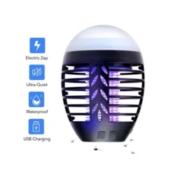 Dartwood Outdoor Bug Zapper - Waterproof, USB Rechargeable And Battery Powered Mosquito Killer, Insect Trap And Fly Swatter -Garden Furniture Store GUEST 025af60a 38eb 4e91 adf4 c6b56dca9ffa
