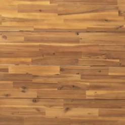 Flash Furniture All Weather Commercial Acacia Wood Top Patio Table With Metal Base-Natural/Black -Garden Furniture Store GUEST 02b3408a 228d 4438 ad98 1eadfb58d239