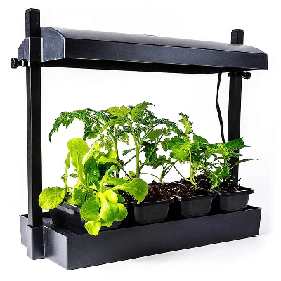 SunBlaster 1600218 T5HO Indoor Canopy Micro Grow Light Garden System With 1, 12-Inch 11-Watt 6400K Strip Light & 1 NanoTech T5 Reflector, Black 3 SunBlaster 1600218 T5HO Indoor Canopy Micro Grow Light Garden System With 1, 12-Inch 11-Watt 6400K Strip Light & 1 NanoTech T5 Reflector, Black - Image 3