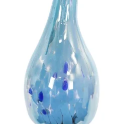 Pearlized Glass Solar Flame Stake Light Light Blue - Exhart -Garden Furniture Store GUEST 03b19e26 b80b 4913 8ca7 3c7349efcf60