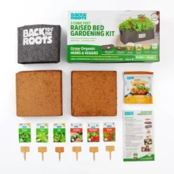 Back To The Roots Organic Raised Bed Gardening Kit With Soil, Seeds, And Plant Food -Garden Furniture Store GUEST 04ef3a08 d0e0 4a68 b1c8 32aeaffa1db8