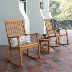 Cambridge Casual 3pc Sherwood Teak Outdoor Patio Small Space Chat Furniture Set -Garden Furniture Store GUEST 06b4a66f d130 4d22 80e7 25930543723e