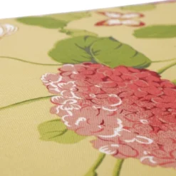 Outdoor Bench Cushion - Yellow/Red Floral - Pillow Perfect -Garden Furniture Store GUEST 07a8eab0 3307 4e68 894d 42c30080904b