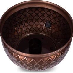 BirdRock Home Decorative Water Hose Pot - Copper - Drainage Hole - Group 8 BirdRock Home Decorative Water Hose Pot - Copper - Drainage Hole - Group -Garden Furniture Store GUEST 09772c9e 4a2d 4c3a 99a0 9c714e12671b