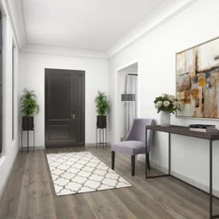 Olivia & May Modern With Stand Iron Planter Pots Black -Garden Furniture Store GUEST 0a3d8f9b 6c95 4476 8cf6 dc03022e5b10