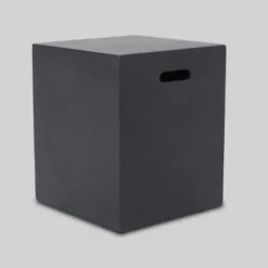 Cape Coral 3pc Aluminum And Rectangular MGO Fire Table Set - Gray - Christopher Knight Home -Garden Furniture Store GUEST 0a7694b9 f5d7 4f93 9fdc bb8d7d3fb1b6