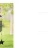 Dawhud Direct 24" H Moon And Stars Wind Chimes
