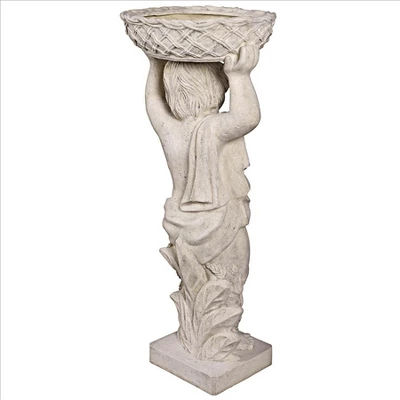 Design Toscano Young Bacchus With Basket Planter Garden Statue: Bacchus Left 6 Design Toscano Young Bacchus With Basket Planter Garden Statue: Bacchus Left - Image 6