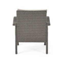 Keana 5pc Faux Rattan Club Chair & Fire Pit Chat Set - Christopher Knight Home 22 Keana 5pc Faux Rattan Club Chair & Fire Pit Chat Set - Christopher Knight Home -Garden Furniture Store GUEST 0f168e18 25a6 48bc afd0 82ff58b22979