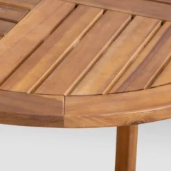 Ellie 3pc Acacia Wood Wicker Bistro Set - Brown/Beige - Christopher Knight Home -Garden Furniture Store GUEST 12a51421 f421 42d8 985c c5ccb469b9e2