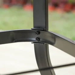 Patio Set With Steel Table With 1.57" Umbrella Hole & Metal Padded Sling C-Spring Arm Chairs - Captiva Designs 17 Patio Set With Steel Table With 1.57" Umbrella Hole & Metal Padded Sling C-Spring Arm Chairs - Captiva Designs -Garden Furniture Store GUEST 134f5307 c8c1 457d abe6 55d0f6b8c0ec