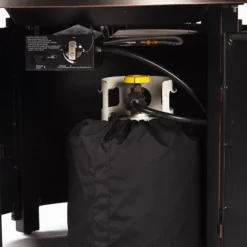 Oakland Living 5pc Deep Seating Swivel Rocking Aluminum Outdoor Outdoor Patio Fire Pit Dining Set Copper -Garden Furniture Store GUEST 13885dda e0e9 40a5 8850 206b6780763c