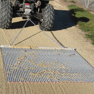Yard Tuff 5 X 4.5' Steel Durable Chain Field Lawn Level ATV Drag Mat (2 Pack) 4 Yard Tuff 5 X 4.5' Steel Durable Chain Field Lawn Level ATV Drag Mat (2 Pack) - Image 4