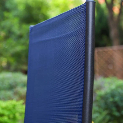 2pk Outdoor 7 Position Arm Chairs With High Backs & Aluminum Frames - Captiva Designs 7 2pk Outdoor 7 Position Arm Chairs With High Backs & Aluminum Frames - Captiva Designs - Image 7