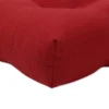 2pc 19" X 19" Outdoor/Indoor Seat Cushion Splash Flame Red - Pillow Perfect