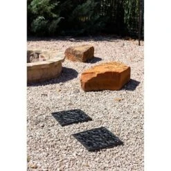 BirdRock Home Rubber Stepping Stone Tiles - 12 X 12" - Set Of 3 - Black 11 BirdRock Home Rubber Stepping Stone Tiles - 12 X 12" - Set Of 3 - Black -Garden Furniture Store GUEST 14bd8843 65b2 4339 8663 2236496f21c9