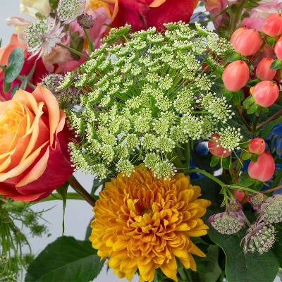 Country Living Fresh Cut Orange Blossom Flower Arrangement 5 Country Living Fresh Cut Orange Blossom Flower Arrangement - Image 5