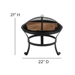 Emma And Oliver Harmon Set Of 4 Harmon Modern All-Weather White Poly Resin Adirondack Rocking Chairs With A Wood Burning Fire Pit For Outdoor Use -Garden Furniture Store GUEST 1574d027 495c 47b3 9e8c df7eef5d7d51