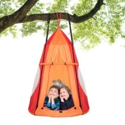 Costway 40'' Kids Hanging Chair Swing Tent Set Hammock Nest Pod Seat -Garden Furniture Store GUEST 15e8cd04 34b0 4e8e aeec b304db31378f