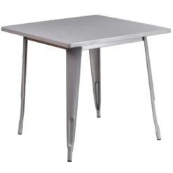 Flash Furniture Commercial Grade 31.5" Square Metal Indoor-Outdoor Table 20 Flash Furniture Commercial Grade 31.5" Square Metal Indoor-Outdoor Table -Garden Furniture Store GUEST 1630313c 0df1 4ce0 919f e55b0e346cbf
