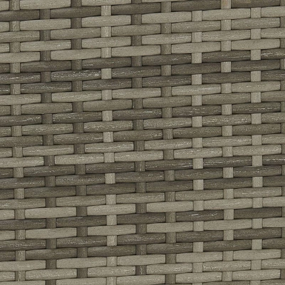 4pc Wicker Patio Sectional Seating Set - Blue - EDYO LIVING 7 4pc Wicker Patio Sectional Seating Set - Blue - EDYO LIVING - Image 7