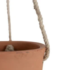 Hanging Planter Terracotta & Cotton By Foreside Home & Garden -Garden Furniture Store GUEST 16a9d928 de8f 46ae afa4 75b67d42a2af