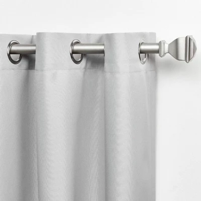 Set Of 2 Indoor/Outdoor Solid Cabana Grommet Top Curtain Panels - Exclusive Home 5 Set Of 2 Indoor/Outdoor Solid Cabana Grommet Top Curtain Panels - Exclusive Home - Image 5