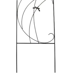 Sunnydaze Decorative Steel Metal Dragonfly Delight Design Garden Trellis - 55.75" H - Black - 2-Pack -Garden Furniture Store GUEST 1796856d ac7c 4e18 bf03 056437bc02e0