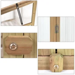 Costway Garden Portable Wooden GreenHouse Cold Frame Raised Plants Shelves Protection -Garden Furniture Store GUEST 197910bf b1b7 45f3 ba23 7baeb09b69c1