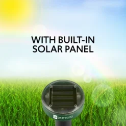 Dartwood Outdoor Solar Ultrasonic Pest And Mole Repellent For Groundhogs, Rats, Mice, Snakes In Your Gardens, Lawns And Yards (2 Pack) -Garden Furniture Store GUEST 1b9279fc cfa3 4893 8dcd aa52ac62d649