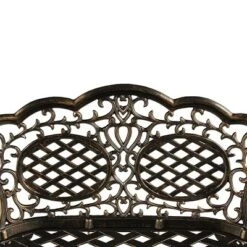 Ornate Traditional Aluminum Patio Bench - Bronze - Oakland Living 7 Ornate Traditional Aluminum Patio Bench - Bronze - Oakland Living -Garden Furniture Store GUEST 1e11f6dd 2a51 42b7 ae82 068185a893f5