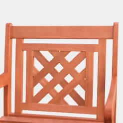 Malibu 5pc Wood Outdoor Patio Dining Set - Tan - Vifah -Garden Furniture Store GUEST 1e83cfa3 4397 4d8f b9ac 5d011084a430