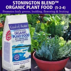 Coast Of Maine OMRI Listed Organic Stonington Blend Plant Food Compost Potting Soil Blend For Container Gardens And Flower Pots, 4 Pound Bag (2 Pack) -Garden Furniture Store GUEST 1ea81114 c1f9 4e03 8250 7173b83f38f0