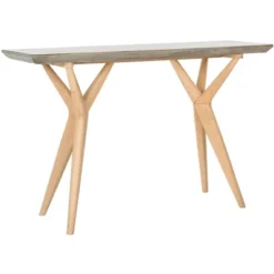 Ragna Concrete Console - Dark Grey - Safavieh -Garden Furniture Store GUEST 1ec9a8b5 1664 47a3 8b6e 190d108c9f72