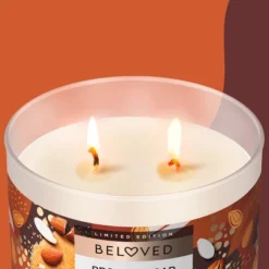 Beloved Brown Sugar And Toasted Almond 2-Wick Candle - 11.5oz -Garden Furniture Store GUEST 1fe42d07 d9e4 4b54 8c4a b1ad7a35a4c4