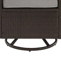 Palm Harbor 5pc Outdoor Wicker Conversation Set With Fire Table - Gray - Crosley 22 Palm Harbor 5pc Outdoor Wicker Conversation Set With Fire Table - Gray - Crosley -Garden Furniture Store GUEST 20edb47f 37f3 486e b568 47f25cf2a067