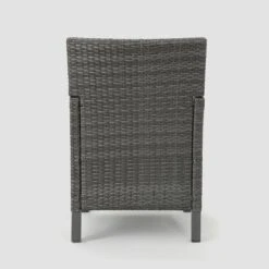 Celeste 5pc Wicker Dining Set - Gray/Light Gray - Christopher Knight Home 9 Celeste 5pc Wicker Dining Set - Gray/Light Gray - Christopher Knight Home -Garden Furniture Store GUEST 23c2e868 26a8 4253 999e 5b7e40a73f0b