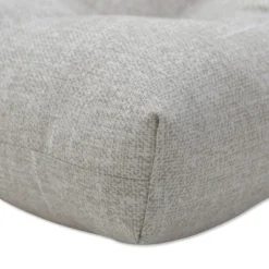 2pc Outdoor/Indoor Seat Cushion Set Tory Bisque Off-White - Pillow Perfect