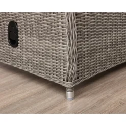 Monaco Outdoor 2 Seat Reclining Bench - Gray - Alaterre Furniture -Garden Furniture Store GUEST 275b4dac 6fda 4c7d 9939 07259203b763