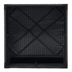 5pc Wicker Patio Conversation Set With Cushions - Black/Beige - GODEER -Garden Furniture Store GUEST 2bff11b0 59b2 4ae7 9920 88cba315efdf