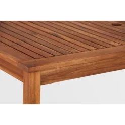 3pc Acacia Wood X Design Outdoor Patio Dining Set - Brown - Saracina Home -Garden Furniture Store GUEST 2d66741d 1fcd 472a 8f0a ed5a499b3dc1