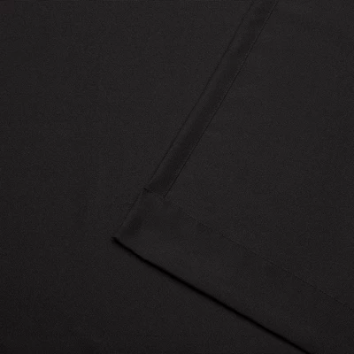 Set Of 2 Indoor/Outdoor Solid Cabana Grommet Top Curtain Panels - Exclusive Home 8 Set Of 2 Indoor/Outdoor Solid Cabana Grommet Top Curtain Panels - Exclusive Home - Image 8