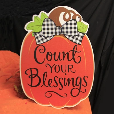 Home & Garden 27.0" Count Your Blessings Hang Around Indoor/Outdoor Custom Decor - Stepping Stones And Pathways 2 Home & Garden 27.0" Count Your Blessings Hang Around Indoor/Outdoor Custom Decor - Stepping Stones And Pathways - Image 2
