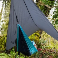 Wise Owl Outfitters Wisefly 11' X 9' Hammock Rain Tarp Cover With Guy Lines, Tent Stakes, And Waterproof Carry Bag, Gray, Accessory Only 7 Wise Owl Outfitters Wisefly 11' X 9' Hammock Rain Tarp Cover With Guy Lines, Tent Stakes, And Waterproof Carry Bag, Gray, Accessory Only -Garden Furniture Store GUEST 3093e7a6 506f 4564 b479 a56c0cdeef32