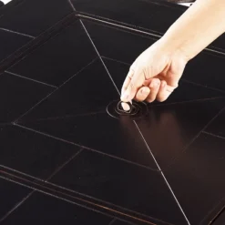 5pc Set With 42" Square Outdoor Aluminum Fire Table & Four Swivel Rocking Chairs & Wind Block - Oakland Living 19 5pc Set With 42" Square Outdoor Aluminum Fire Table & Four Swivel Rocking Chairs & Wind Block - Oakland Living -Garden Furniture Store GUEST 3097f45e 5359 462b 9f3f f43f17ca028b